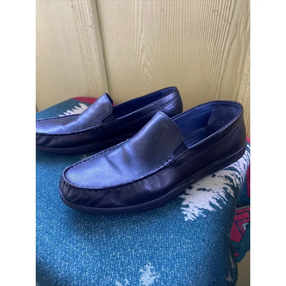 11 M Mocassin Cole Haan Black Leather Loafers Men’s Comfort Loafers